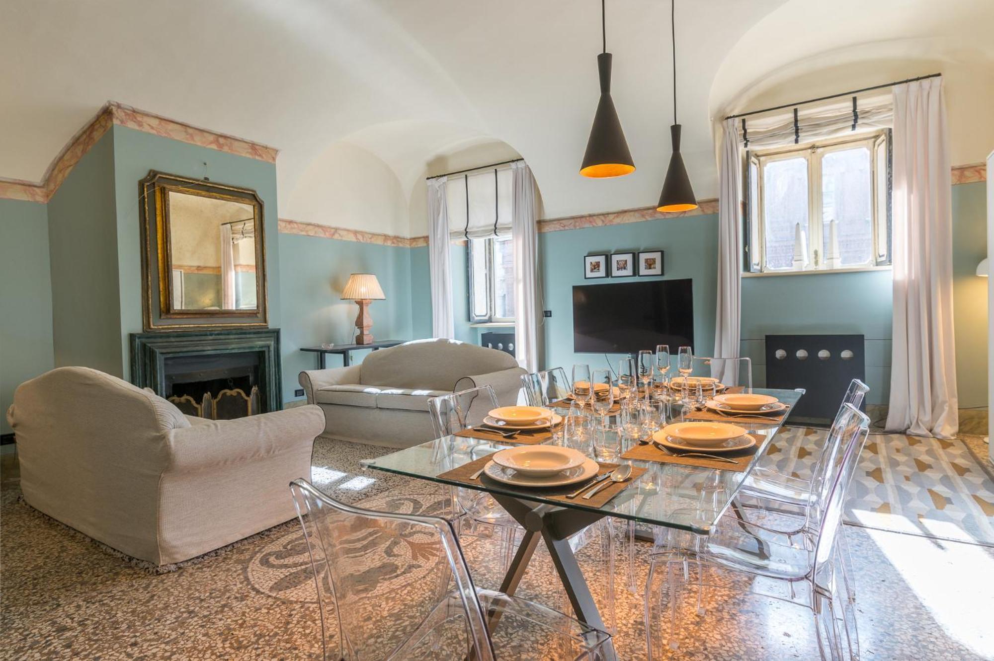 Apartament La Storica Dimora Carignano Turyn Zewnętrze zdjęcie