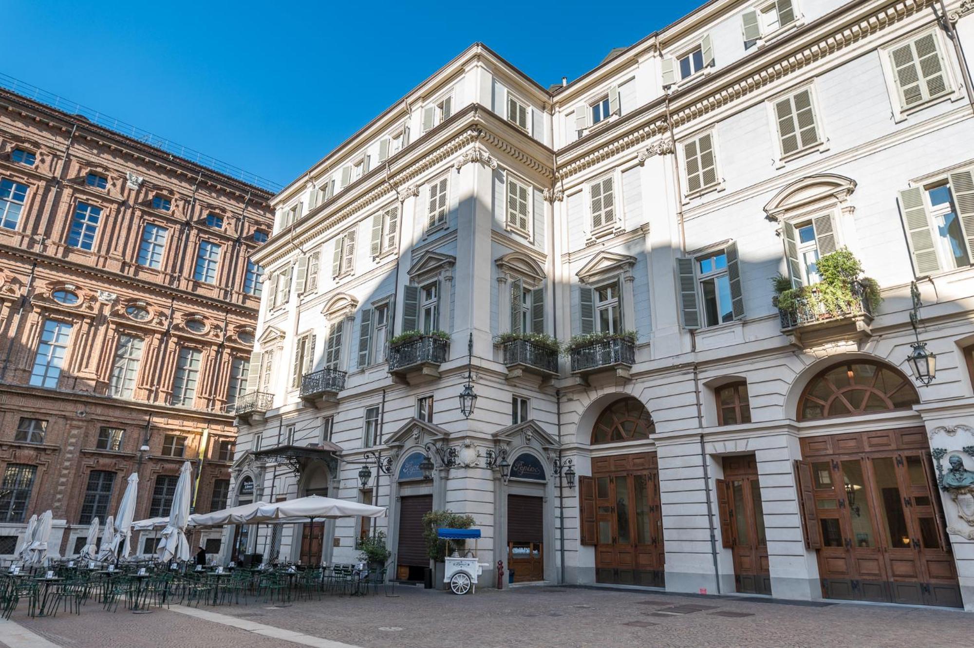Apartament La Storica Dimora Carignano Turyn Zewnętrze zdjęcie